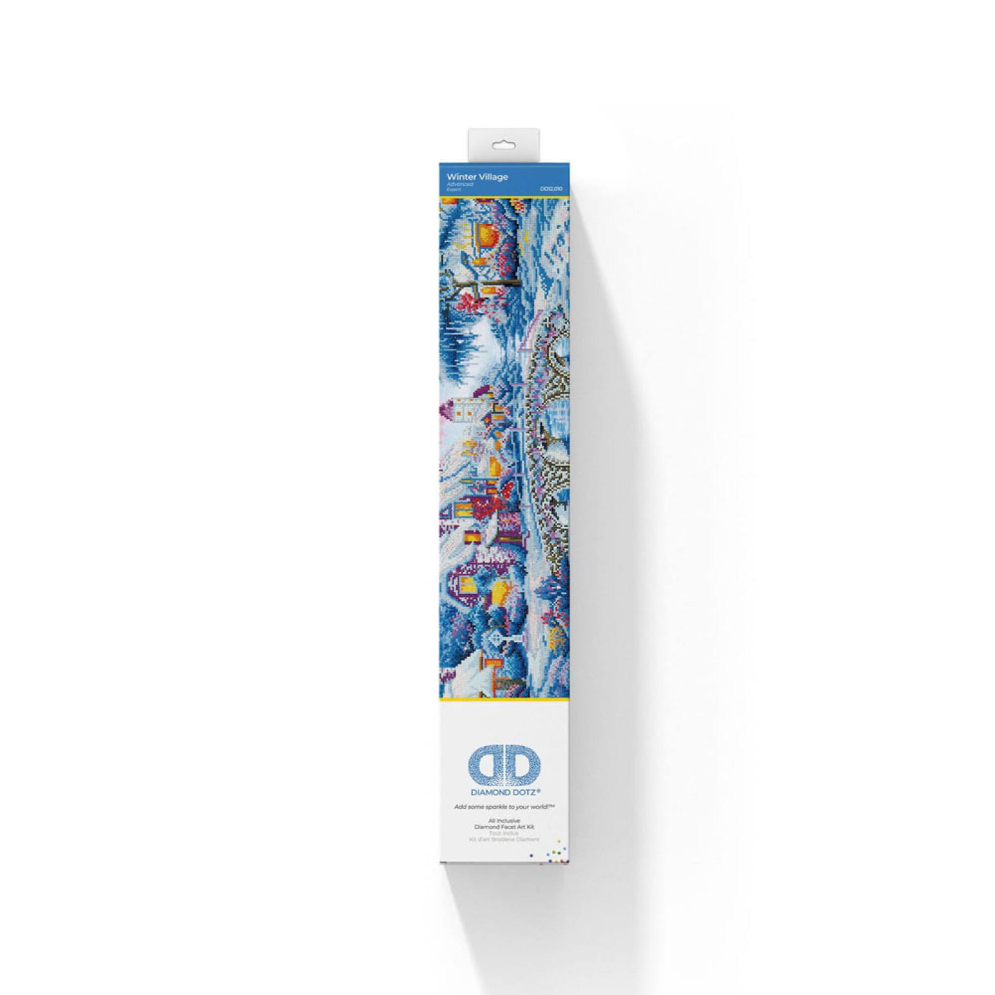 Diamond Dotz® Winter Village Diamond Painting Kit